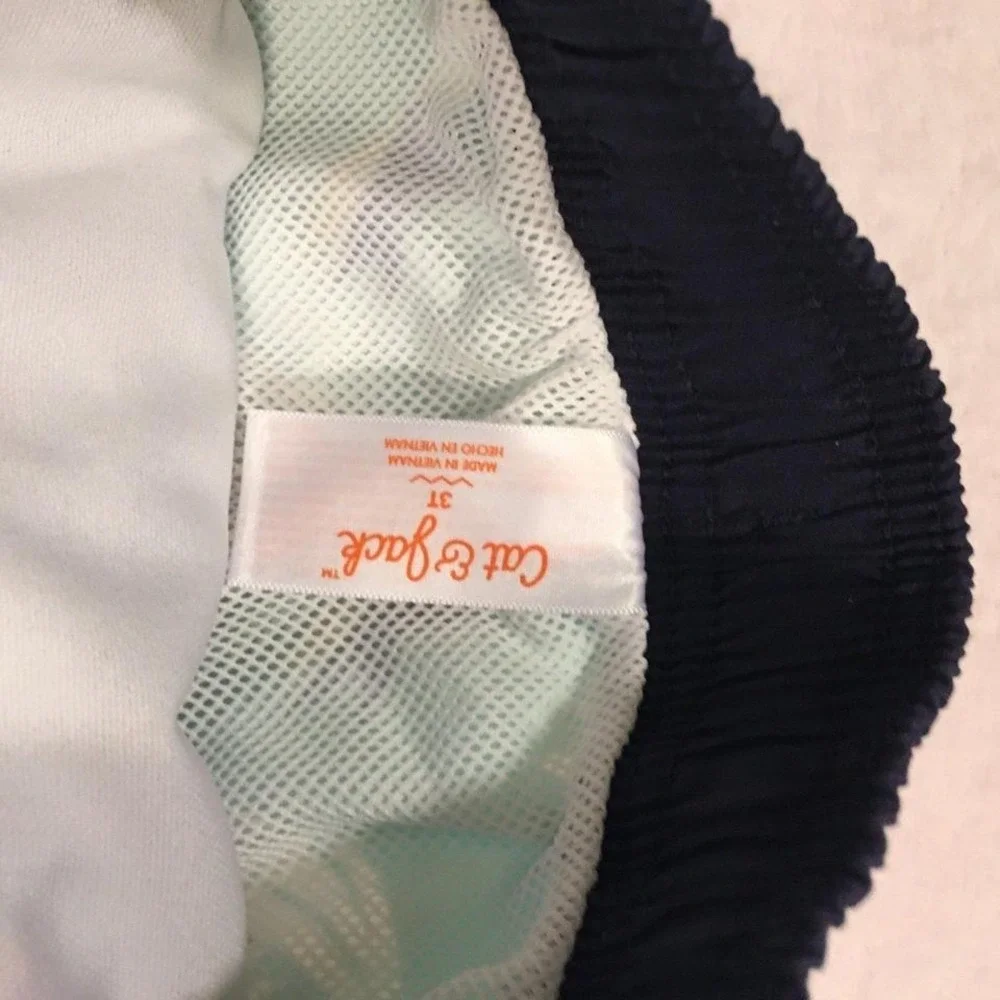 NWT Baby Boys Swim Trunks 3T with Rash Guard – 2‑Piece Swim Set‎